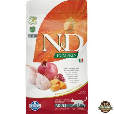 N&D Cat Grain Free Pumpkin fürj 1,5kg