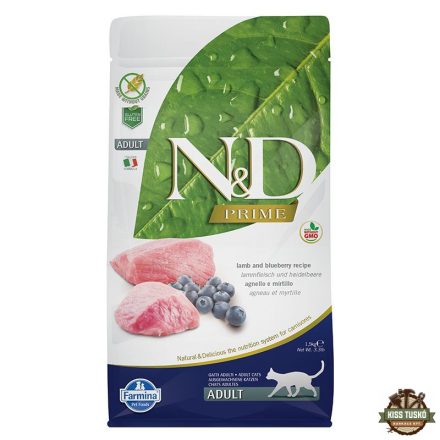 N&D Cat Prime bárány & áfonya adult 1,5kg