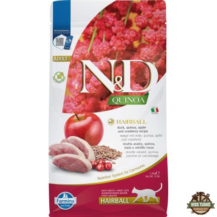 N&D Quinoa Cat Hairball Adult 1,5kg
