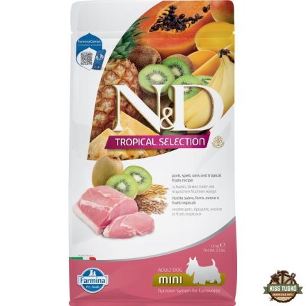 N&D Tropical Selection Dog Pork Adult Mini 1,5kg
