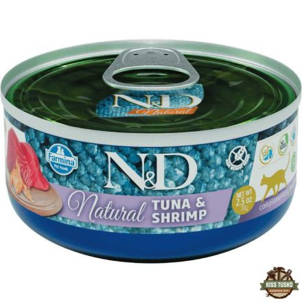 N&D Ocean cat konzerv tonhal&garnélarák 70g