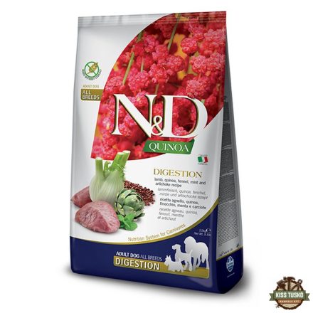 N&D Quinoa Dog Digestion bárány medium/maxi 7kg
