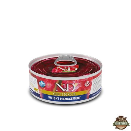 N&D Quinoa Cat konzerv weight management 80g