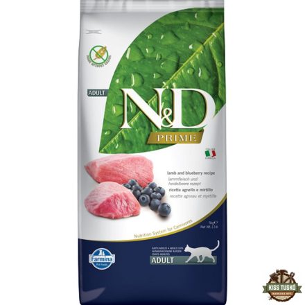N&D Cat Prime bárány & áfonya adult 10kg
