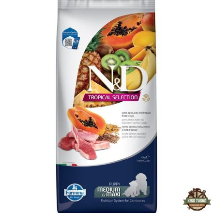 N&D Tropical Selection Dog Lamb Puppy medium/maxi 10kg