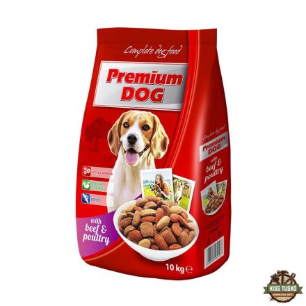 Premium Dog Száraz Új Szárnyas-Marha 10kg