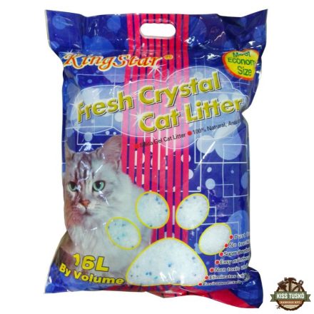 Kingstar illatmentes szilika macskaalom 16l (6,4kg)