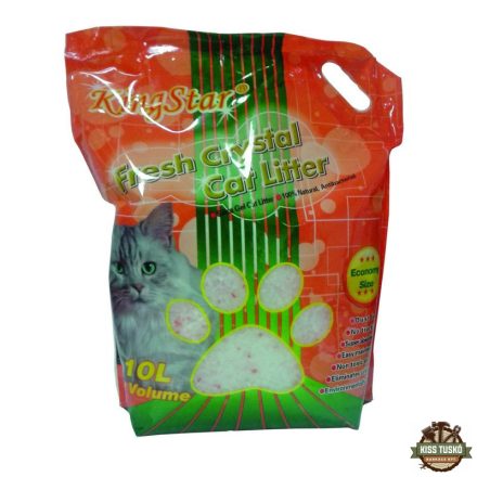 Kingstar szilika macskaalom vérnarancs illattal 10l (4kg)