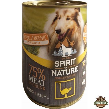 Spirit of Nature Dog konzerv Strucchússal 800gr
