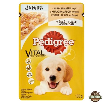 Pedigree Alutasakos Junior Csirke 100g