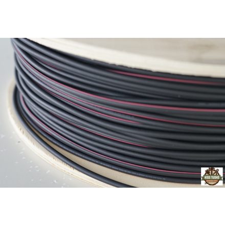 Szolárkábel 1X6mm2 (EN50618) 1,5 kV PIROS CSÍKKAL 500m