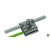 DEHN UNI-földelőkapocs NIRO Rd 8-10mm-hez és 4-50mm2-es vezetékhez V2A