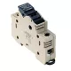 Weidmüller biztosítós sorkapocs TS35 bézs 10,3x38mm G-biztosítóbetét csavaros WSI 25/1 1KV