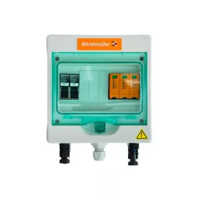 Weidmüller DC 1 sztring T1+T2 előre szerelt doboz