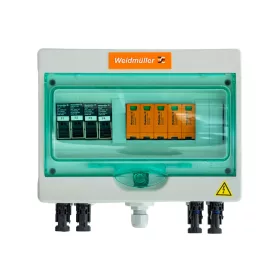 Weidmüller DC 2 sztring T1+T2 előre szerelt doboz