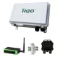TIGO Kültéri CCA Készlet: Outdoor-rated enclosure + DIN Rail mount + CCA unit w/Antenna + DIN rail PS + TAP