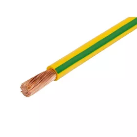   H07V-K 1x16 zöld/sárga, 450/750V hajlékony egyerű sodrott vezeték (M-kh, Mkh)
