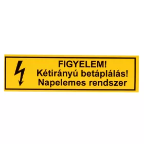 Matrica - Kétirányú betáplálás