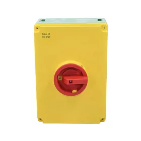   Schrack vész-ki főkapcsoló IP65 műanyag házban 4p 63A/AC23 22kW