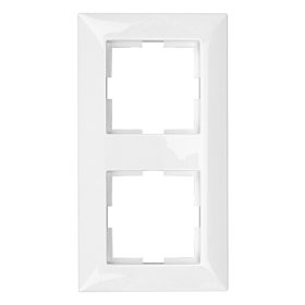 Schrack Visio S50 kettes keret Classic, fehér EV105002