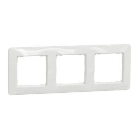   Schneider Sedna DESIGN hármas keret, tetszőleges irány, fehér SDD311803