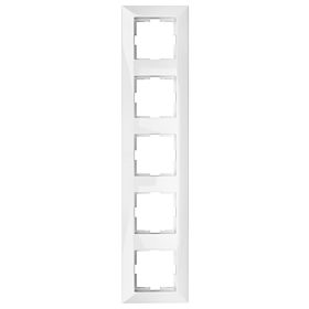 Schrack Visio S50 ötös keret Classic, fehér EV105005