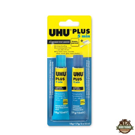 UHU Special Plus 5 Perces Epoxy Ragasztó, 2X15ml B2