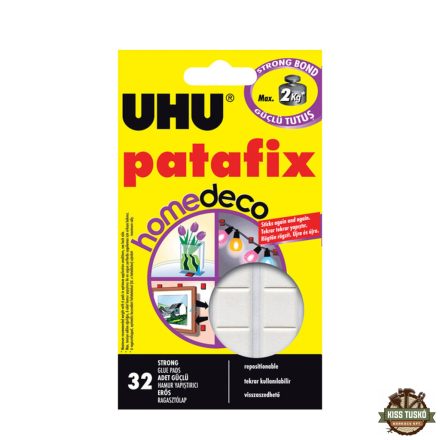 UHU Patafix / Gyurmaragasztó Homedeco, 32 db