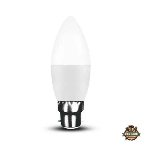 KODAK Max LED Izzó Gyertya (Candle) C37 5W B22 270° 2700K (450 lumen)