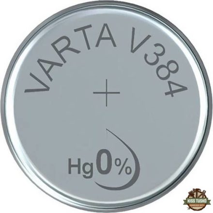 Varta Gombelem Ezüst-Oxid V384