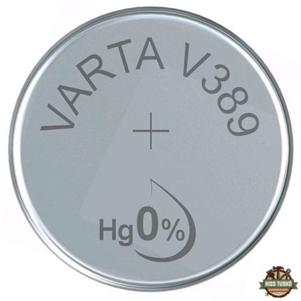 Varta Gombelem Ezüst-Oxid V389