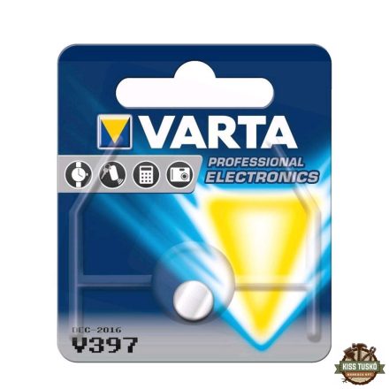 Varta Gombelem Ezüst-Oxid V397