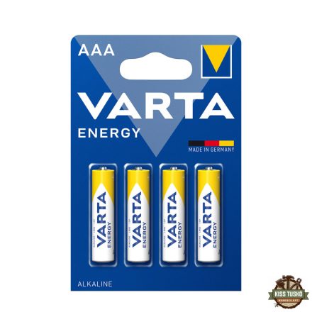 VARTA Energy Alkáli Mikro Elem AAA B4