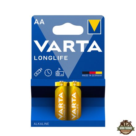 VARTA Longlife Alkáli Ceruza Elem AA B2