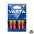 VARTA Longlife Max Power Alkáli Ceruza Elem AA B4