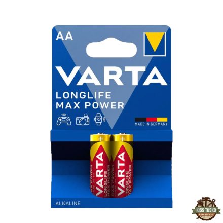 VARTA Longlife Max Power Alkáli Ceruza Elem AA B2