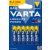 VARTA Longlife Power Alkáli Mikro Elem AAA B5+1