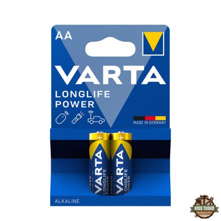 VARTA Longlife Power Alkáli Ceruza Elem AA B2