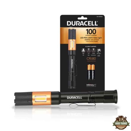 Duracell Toll Lámpa DW100SE (+2AAA) IPX4 CRI80 (100 lumen)