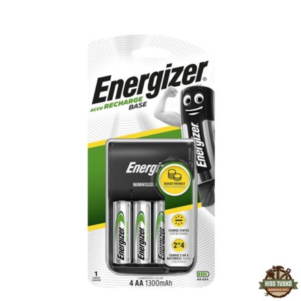 Energizer AkkuTöltő BASE + 4db 1300mAh R2U AA