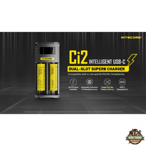 Nitecore Kellék Akkumulátor Töltő CI2
