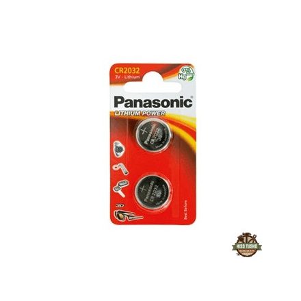 Panasonic Gombelem Lithium CR2032 B2