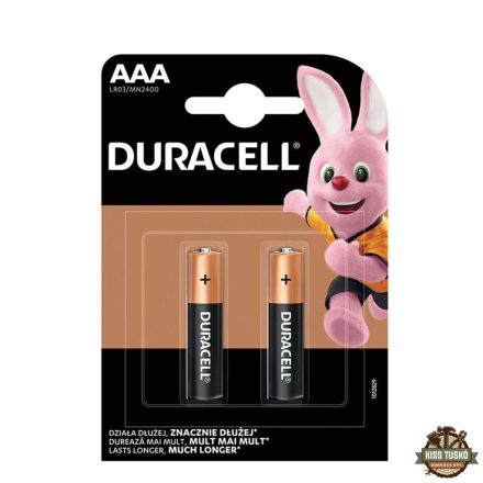 Duracell Basic Alkáli Mikro Elem AAA (MN2400) (1,5V) B2