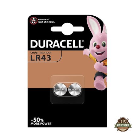 Duracell Gombelem Alkáli AG12 / LR43 (1,5V) B2