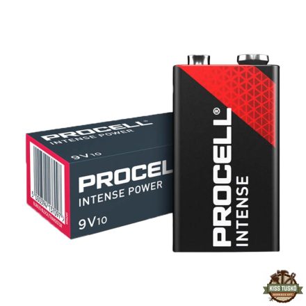 Duracell PROCELL Intense Alkáli 9V Elem (9V) MN1604 P10