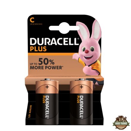 Duracell Plus Power Alkáli Baby Elem C (1,5V) B2