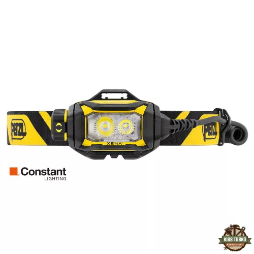 Petzl Fejlámpa Xena (akkumulátoros - tartozék) (1400 lumen) Sárga/Fekete