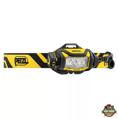 Petzl Fejlámpa Xena (akkumulátoros - tartozék) (1400 lumen) Sárga/Fekete