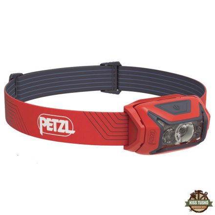 Petzl Fejlámpa ACTIK (3x AAA - tartozék) (450 lumen) Piros