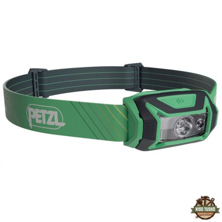 Petzl Fejlámpa TIKKA CORE (akkumulátoros - tartozék) (450 lumen) Zöld